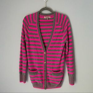 Juicy Couture striped cardigan sweater - L